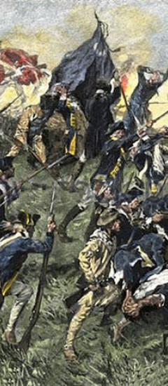 British Attack on American Forces in Savannah Georgia in the Revolutionary